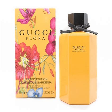 gucci flora limited edition gorgeous gardenia yellow|Gucci Flora gardenia gift set.